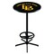 Holland Bar Stool Co 42" Black Long Beach State University Pub Table L216B4228LBStUn - alternate 1